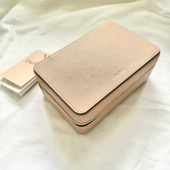 CALPAK Jewelry Case in Caramel NWT - Picture 6 of 7